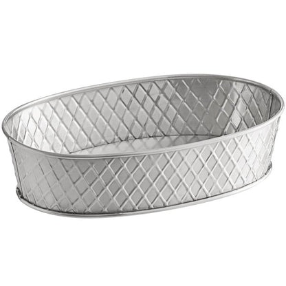 Tablecraft 10036 Lattice 9 1/2" x 6" Serving Platter – item 80810036