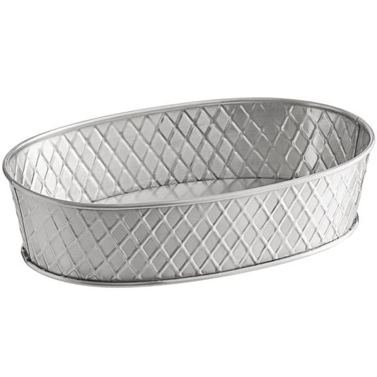 Tablecraft 10036 Lattice 9 1/2" x 6" Serving Platter – item 80810036