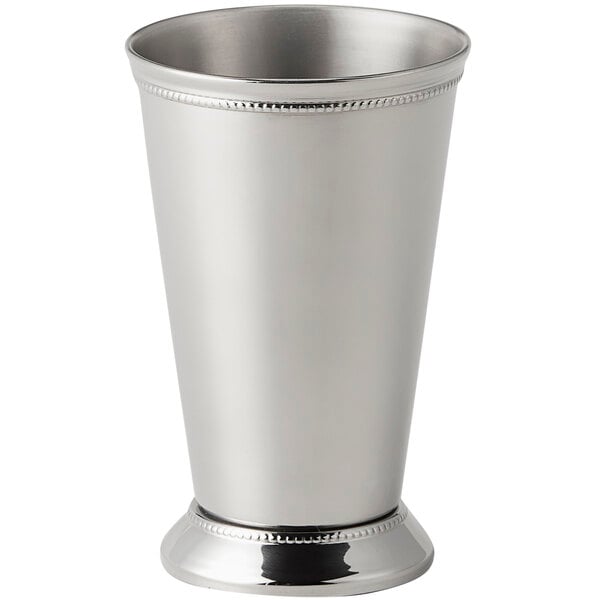 American Metalcraft JC16 16 Mint Julep Cup w/ Beaded Trim – item 124JC16