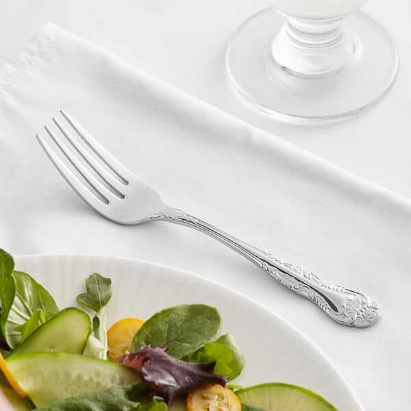 Acopa Capulet 6 1/8" Heavy Salad / Dessert Fork – item 267370006 image 2