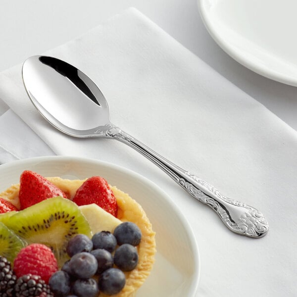 Acopa Capulet 7 1/8" Heavy Dinner / Dessert Spoon – item 267370003 image 2