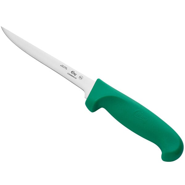Choice 6" Narrow Stiff Boning Knife w/ Handle – item 220KBNNRW6GR