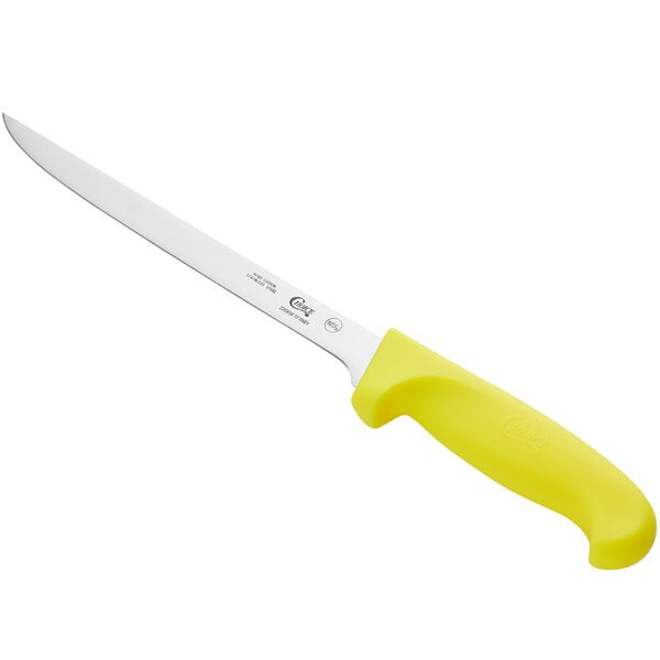 Choice 8" Narrow Fillet Knife w/ Neon Handle – item 220KNFTFXN8Y