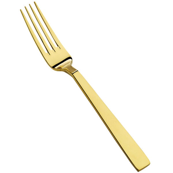 Bon Chef S3706G Roman 8 1/8" Gold Dinner Fork – item 201S3706G