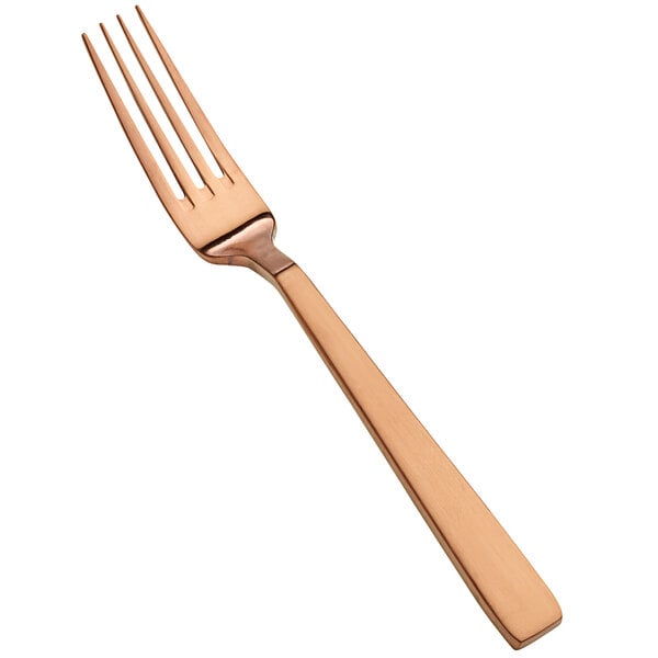 Bon Chef S3706RGM Roman 8 1/8" Matte Rose Gold Dinner Fork – item 201S3706RGM