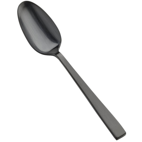 Bon Chef S3700BM Roman 6 1/4" X-Heavy Matte Black Teaspoon – item 201S3700BM