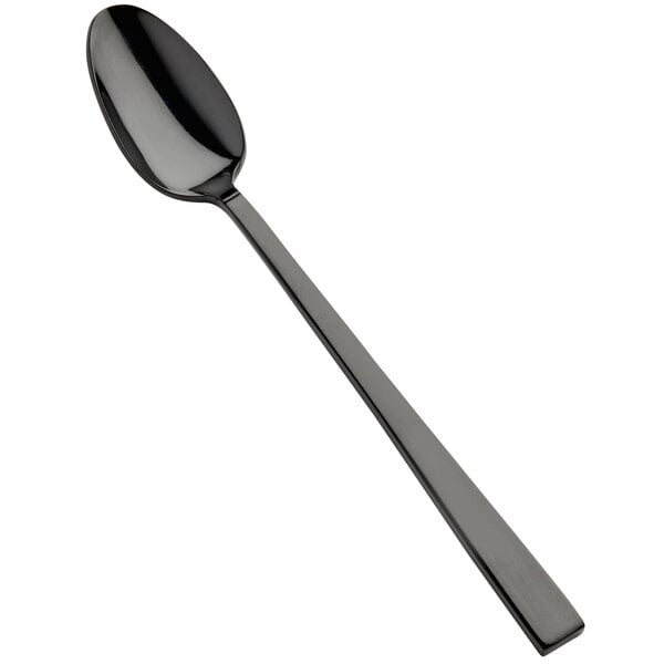Bon Chef S3702B Roman 7 1/4" X-Heavy Black Iced Tea Spoon – item 201S3702B