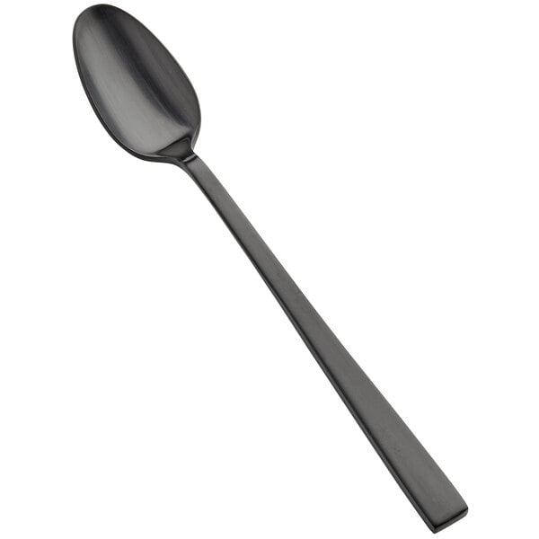 Bon Chef S3702BM Roman 7 1/4" Matte Black Iced Tea Spoon – item 201S3702BM