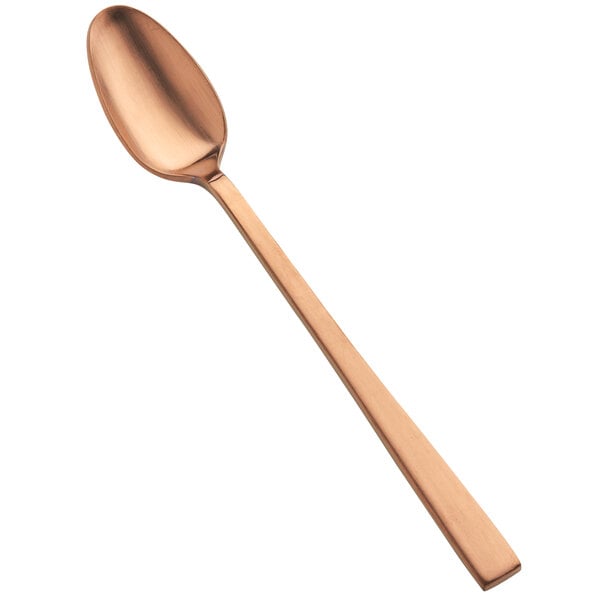 Bon Chef S3702RGM Roman 7 1/4" Matte Rose Iced Tea Spoon – item 201S3702RGM