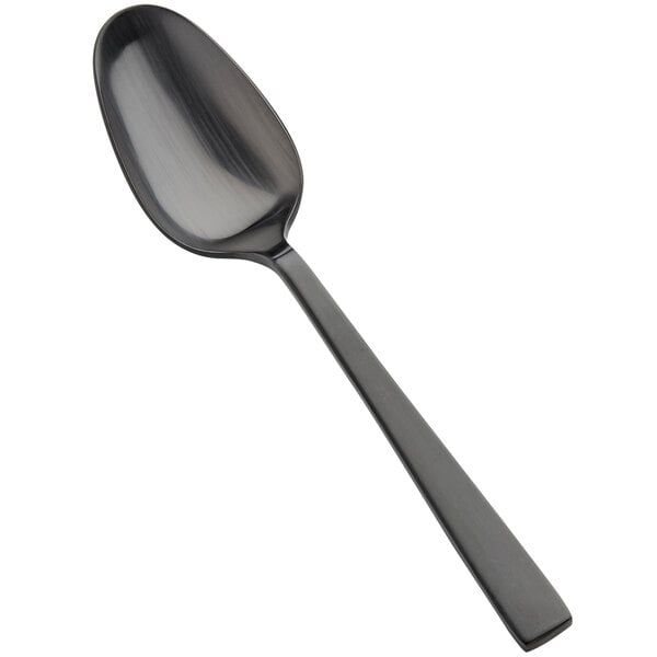 Bon Chef S3704BM Roman 8 3/4" Matte Black Serving Spoon – item 201S3704BM
