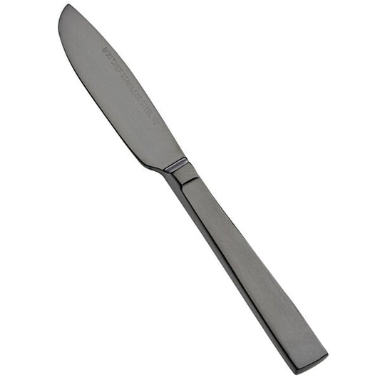 Bon Chef S3713B Roman 6 7/8" X-Heavy Black Butter Knife – item 201S3713B