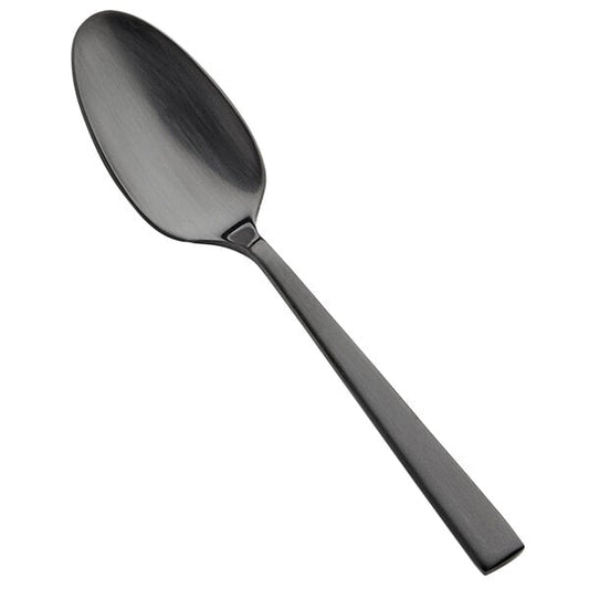 Bon Chef S3716BM Roman 4 1/2" Matte Black Demitasse Spoon – item 201S3716BM