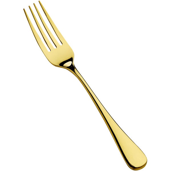 Bon Chef S4005G Como 8 1/4" X-Heavy Gold Dinner Fork – item 201S4005G