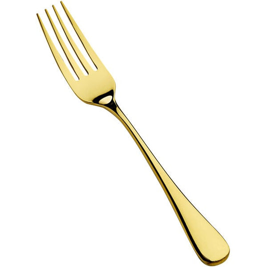 Bon Chef S4005G Como 8 1/4" X-Heavy Gold Dinner Fork – item 201S4005G
