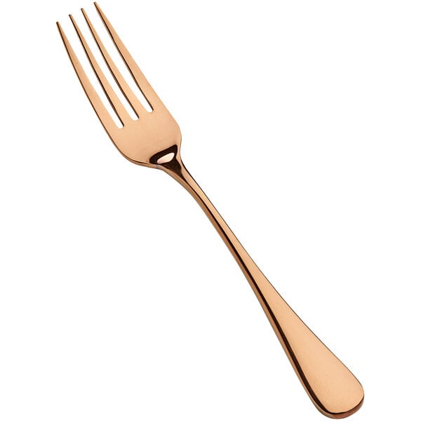 Bon Chef S4005RG Como 8 1/4" X-Heavy Rose Gold Dinner Fork – item 201S4005RG