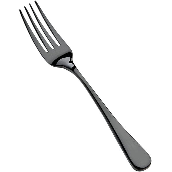 Bon Chef S4007B Como 7" X-Heavy Black Salad / Dessert Fork – item 201S4007B