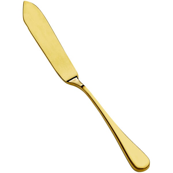Bon Chef S4010G Como 6 3/4" X-Heavy Gold Butter Knife – item 201S4010G