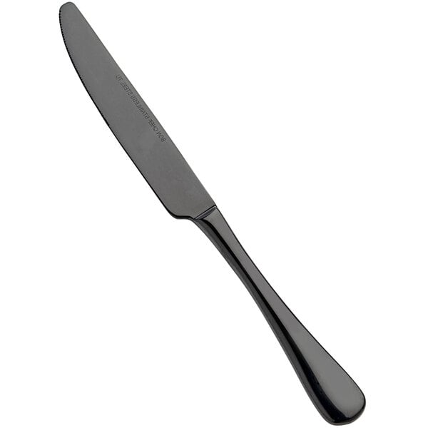 Bon Chef S4011B Como 9 1/8" X-Heavy Black Dinner Knife – item 201S4011B