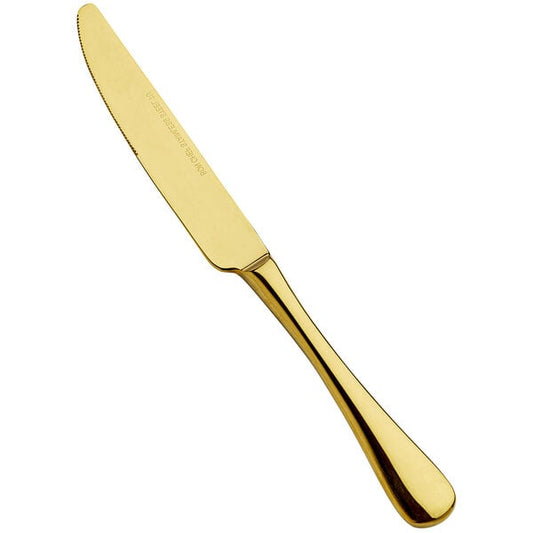 Bon Chef S4011G Como 9 1/8" X-Heavy Gold Dinner Knife – item 201S4011G