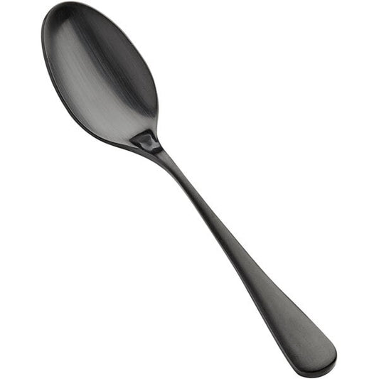 Bon Chef S4100BM Como 6 3/8" X-Heavy Matte Black Teaspoon – item 201S4100BM