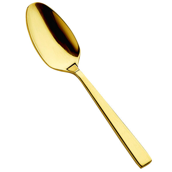 Bon Chef S3716G Roman 4 1/2" X-Heavy Gold Demitasse Spoon – item 201S3716G