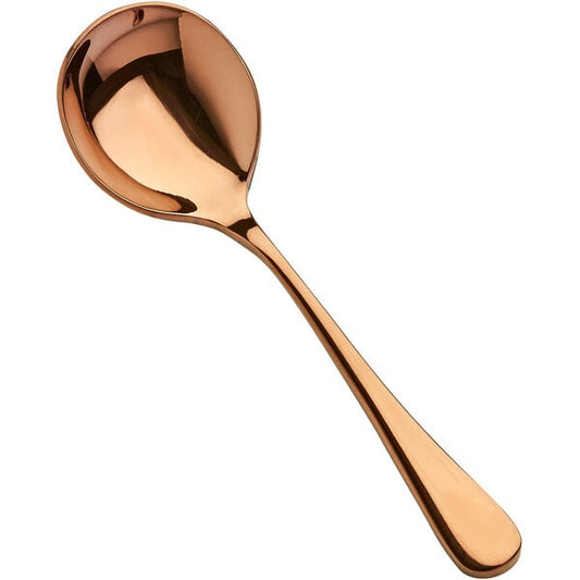 Bon Chef S4001RG Como 6 3/8" Rose Gold Bouillon Spoon – item 201S4001RG