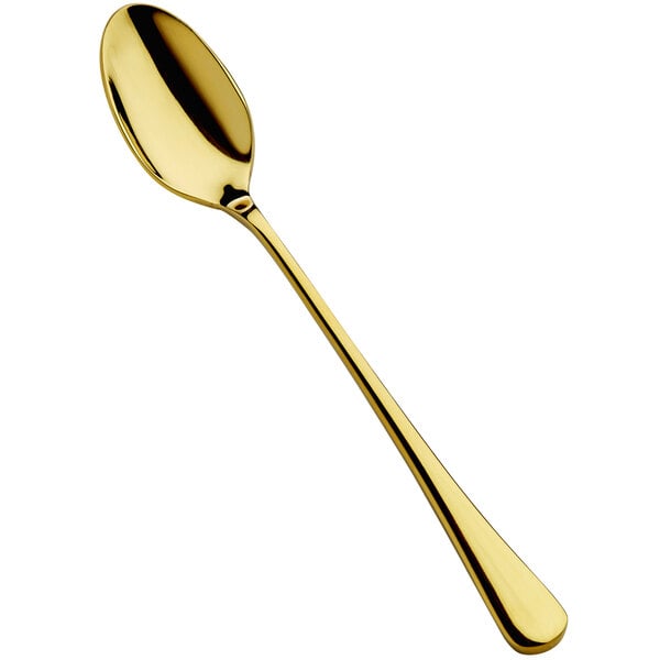 Bon Chef S4002G Como 7 7/8" X-Heavy Gold Iced Tea Spoon – item 201S4002G