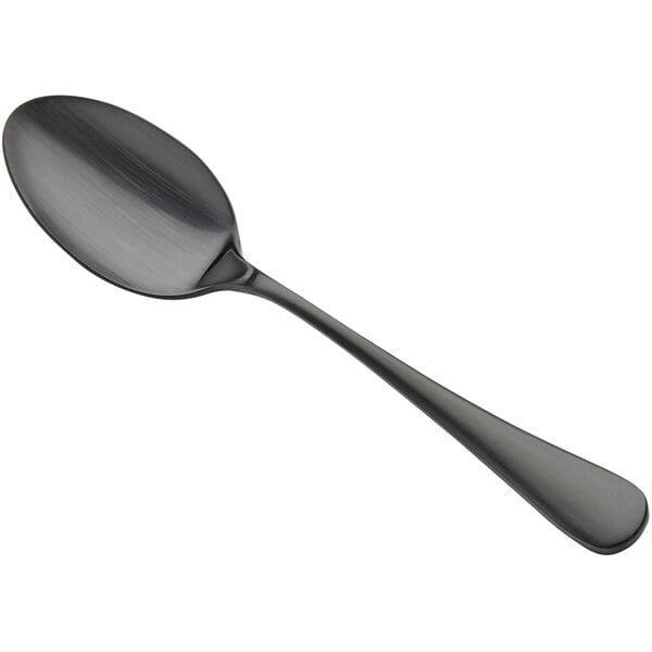 Bon Chef S4104BM Como 8 1/2" Matte Black Serving Spoon – item 201S4104BM
