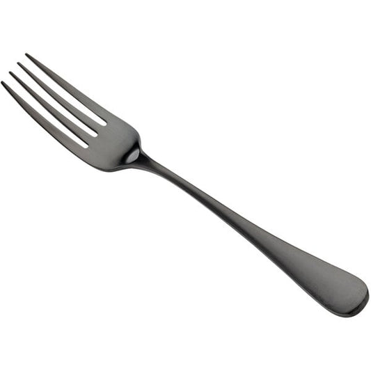 Bon Chef S4105BM Como 8 1/4" Matte Black Dinner Fork – item 201S4105BM