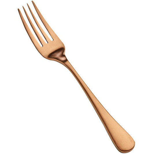 Bon Chef S4107RGM Como 7" Matte Rose Gold Dessert Fork – item 201S4107RGM