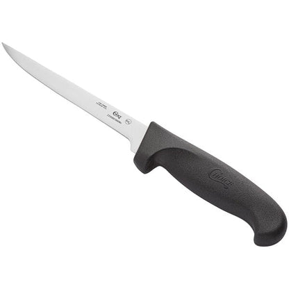 Choice 6" Narrow Stiff Boning Knife w/ Black Handle – item 220KBBONNRW6