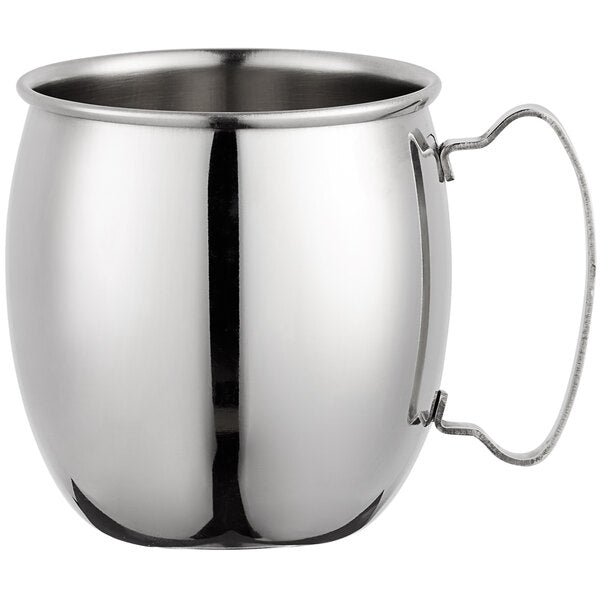 Acopa Alchemy 16 oz. Silver Moscow Mule Mug – item 553SMS16
