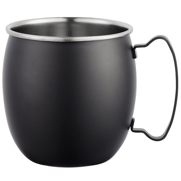 Acopa Alchemy 16 oz. Black Moscow Mule Mug – item 553BMS16