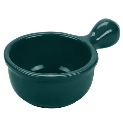 Tablecraft CW3370HGN 8 oz. Hunter Serving Bowl w/ Handle – item 8083370DHGN image 2