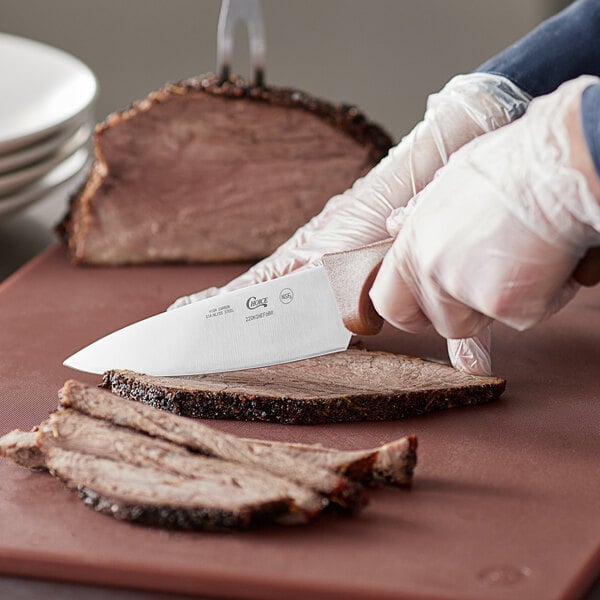 Choice 6" Chef Knife w/ Handle – item 220KCHEF6BR image 2