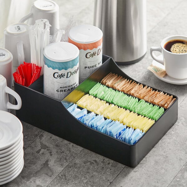 Choice Black 9-Section Condiment Organizer – item 407CTO9BK image 2