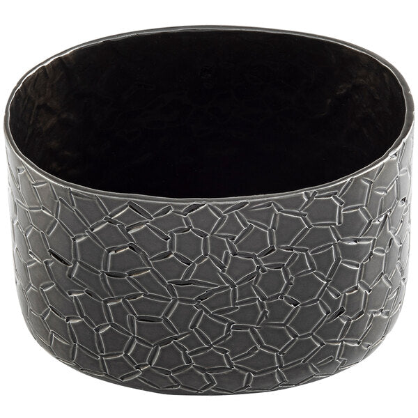 Tablecraft 10738 Crackle Oval Aluminum Sugar Packet Holder – item 80810738