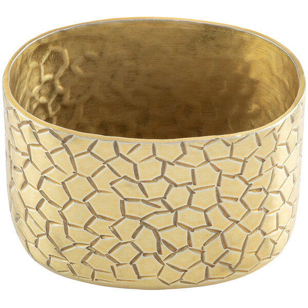 Tablecraft 10742 Crackle Oval Gold Sugar Packet Holder – item 80810742 image 2