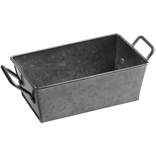 American Metalcraft Black Galvanized Metal Sugar Caddy – item 124DGSP35