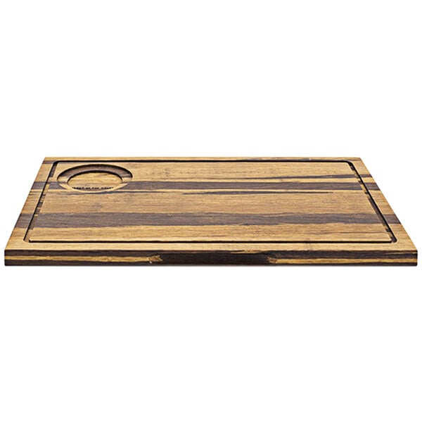 Front of the House 14" x 9" Crushed Bamboo Serving Board – item 957SPT052MUB