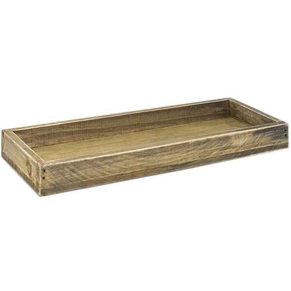 6Caseroom360 Asheville11 3/4" x 4 1/4" Natural Serving Tray – item 957RTR006NAW