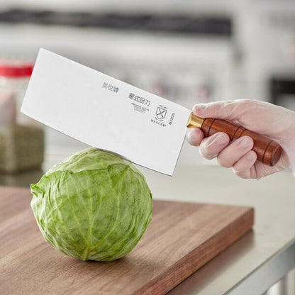 Mercer Culinary M33220 Cleaver Chef's Knife w/ Wood Handle – item 470M33220 image 2