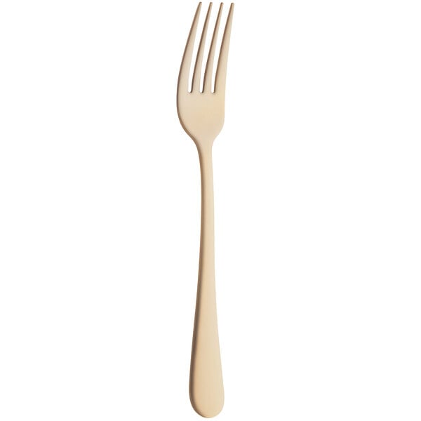 Amefa 1410AUB000340 Austin Gold 7 3/16" Heavy Dessert Fork – item 548141AUB340