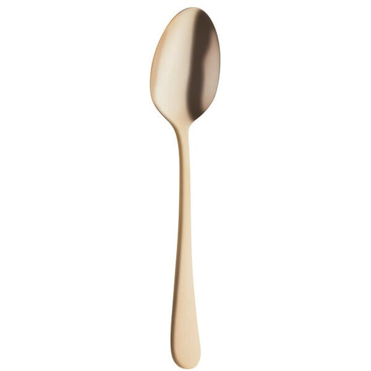 Amefa 1410AUB000345 Austin Gold 7 3/16" Heavy Dessert Spoon – item 548141AUB345