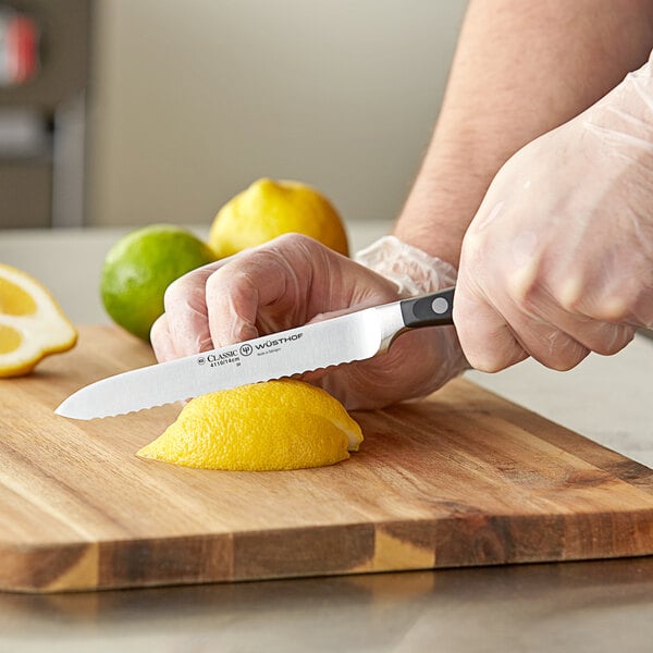 Wusthof 1040101614 Classic 5" Utility Knife w/ POM Handle – item 92641107 image 2