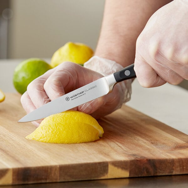 Wusthof 1040100412 Classic 4 Utility Knife w/ POM Handle – item 9264066712 image 2