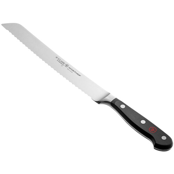 Wusthof 4149-7 Classic 8" Serrated Bread Knife w/ POM Handle – item 92641497