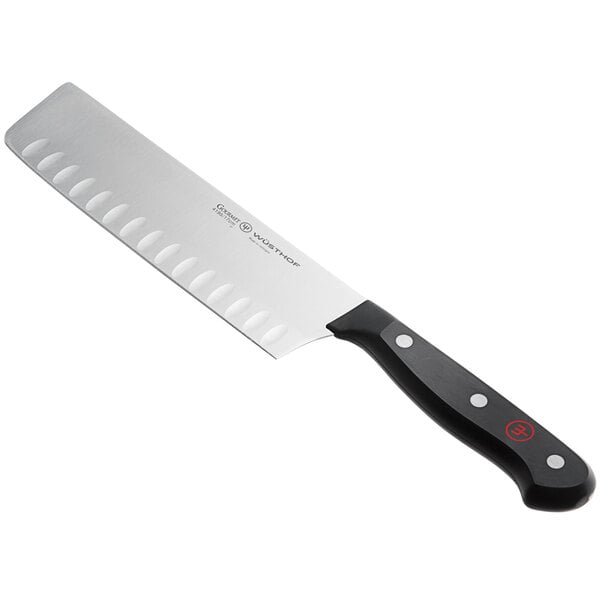 Wusthof 4195-7 Gourmet 7" Hollow Nakiri Knife w/ POM Handle – item 92641957