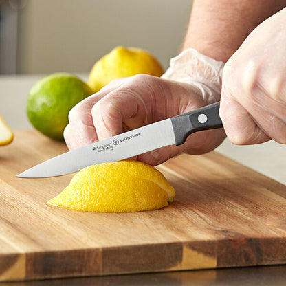 Wusthof 4045-7 Gourmet 4 1/2" Utility Knife w/ POM Handle – item 92640457 image 2