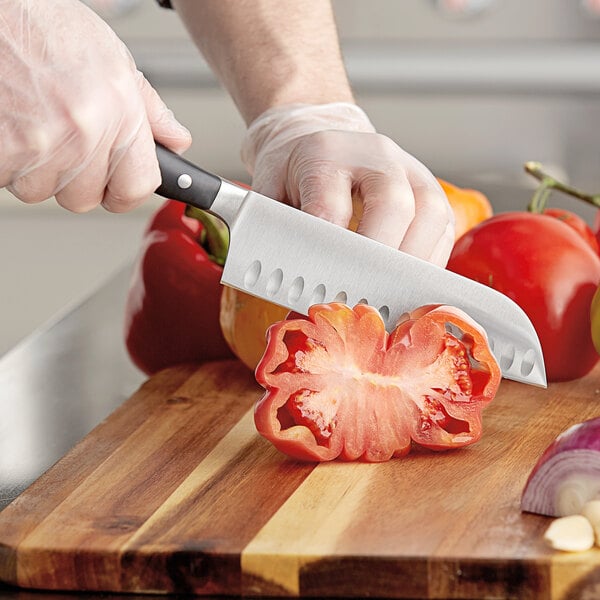Wusthof 1040331317 Classic Ikon Santoku Knife w/ POM Handle – item 92641767 image 2